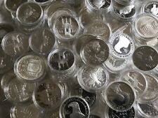 US Silver $1 Commemorative Coins in Capsules Lot of 10 .7734 oz Random Dates for sale  Shipping to South Africa
