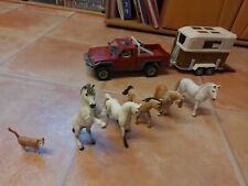 Schleich auto pferdeanhänger gebraucht kaufen  Allmendingen