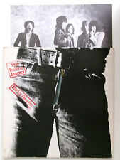 Usado, THE ROLLING STONES STICKY FINGERS COC 59100 MICK JAGGER ZIP COVER INSERT comprar usado  Enviando para Brazil