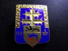 Infanterie . 110° RI - 110° Régiment d'Infanterie ( rare , variante dorée ) d'occasion  Luxeuil-les-Bains