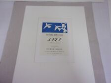 Henri matisse jazz for sale  LINCOLN