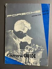 1958 - 1959 Porsche Carrera GS 1600 Motor Manual emitido de fábrica - RARO L@@K, usado comprar usado  Enviando para Brazil