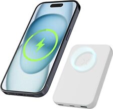 Used, 10000mAh Magnetic Power Bank Portable Battery Pack Wireless Charger For iphone for sale  Shipping to South Africa