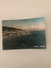 Cartolina pesaro spiaggia usato  Bologna