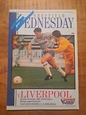 Sheffield wednesday liverpool for sale  HULL