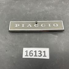 LABEL LOGO MARKENZEICHEN PLATTE Piaggio Vespa PX 80,125,150,200 Orig. comprar usado  Enviando para Brazil