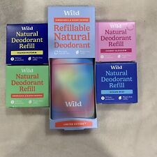 Wild deodorant refillable for sale  COLCHESTER