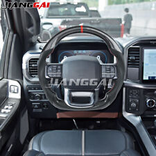 Real Carbon Fiber Steering Wheel For 2021+ Ford F150 Raptor No Heated No Paddles for sale  Shipping to South Africa