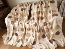 Heavy eyelet curtains for sale  NORWICH