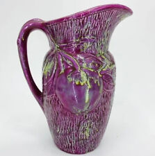 Ceramic pitcher purple for sale  Earlville