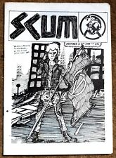 Scum issue 1983 for sale  LONDON