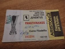 Biglietto juventus panathinaik usato  Roma