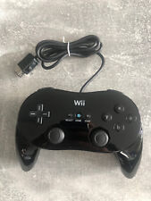 New Nintendo Wii PRO Classic Controller RVL005 Black Wii, Wii U comprar usado  Enviando para Brazil