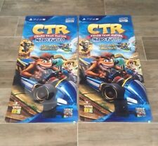 Crash Bandicoot Werbe Banner Promo Demo Kiosk Store Shop Reklame Playstation PS4 comprar usado  Enviando para Brazil