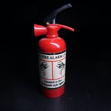 Usado, Estatuilla recargable de gasolina encendedor extintor de botellas rojo vintage N6747 segunda mano  Embacar hacia Mexico