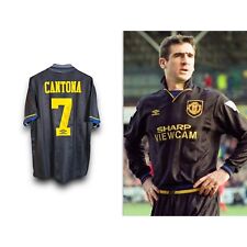 Maglia cantona autografata usato  Lodi