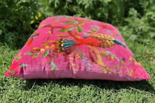 Pássaros australianos Nankeen kestrel arte estampada travesseiros capas de almofada de veludo rosa comprar usado  Enviando para Brazil