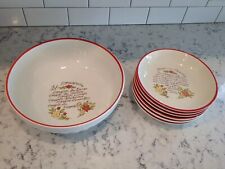 bowl 6 pasta set for sale  Palmyra