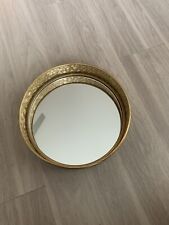 Gold mirrored tray for sale  Ocoee
