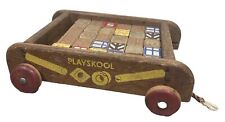 Usado, Juguete de carro de madera alfabeto de madera de colección Playskool - todo de madera segunda mano  Embacar hacia Mexico