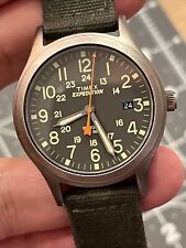 Usado, Relógio Timex masculino TW4B13900 Expedition Scout 36mm pulseira de náilon verde Indiglo comprar usado  Enviando para Brazil