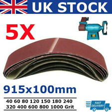 5pcs sanding belts for sale  UK