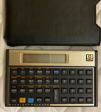Calculadora financeira HP 12C com estojo deslizante - Funcionamento testado - Muito bom estado comprar usado  Enviando para Brazil