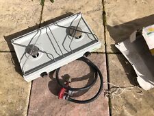 Camping double burner for sale  WIGAN