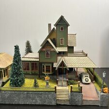 HO Scale Building House Victorian Mansion Built Detailed Diorama 1/87 Model Shed for sale  Shipping to South Africa