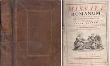 Missale romanum sacrosancti usato  Parma