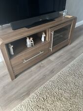 Used, Walnut Effect Corner TV Stand for TVs up to 60" for sale  COALVILLE