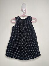Vestido jumper veludo bebê meninas tamanho 24 meses preto bolinhas camadas comprar usado  Enviando para Brazil