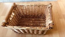 Wicker storage basket for sale  CHESTERFIELD