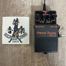 Pedal efecto distorsión del pedal para guitarra Boss MT-2 Metal Zone producto usado con regalo gratuito #2 segunda mano  Embacar hacia Mexico