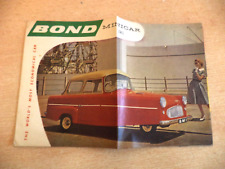 Bond minicar 1961 for sale  DEVIZES