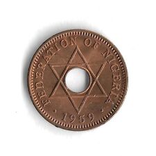 Usado, Moneda mundial de medio centavo de Nigeria 1959 - KM# 1 segunda mano  Embacar hacia Argentina