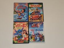 Lote de 4 DVDs Disney Lilo and Stitch 1 2 Stitch Has A Glitch Leroy Stitch The Movie, usado comprar usado  Enviando para Brazil