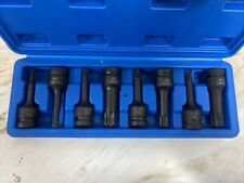 Impact Torx Socket Set 8 Pieces, T30 T40 T45 T50 T55 T60 T70 T80 Cr-Mo Impact for sale  Shipping to South Africa
