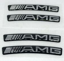 4pcs x Mercedes AMG stickers for 16"-20" Rims (73x10mm) 3D Domed Stickers for sale  Shipping to South Africa