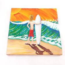 Surfing canvas wall for sale  Pearland