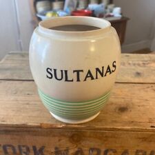 Vintage TG Green Streamline – Medium Storage Jar – Sultanas for sale  LIVERPOOL