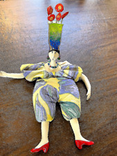 Usado, Boneca Poupee Millet Cerri Art-Senhora com cocar/chapéu alto comprar usado  Enviando para Brazil