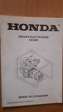 Honda ec2200 generator d'occasion  Expédié en Belgium
