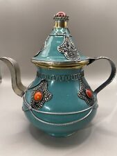 Turquoise moroccan ceramic for sale  Scotts Valley