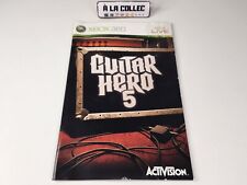 Notice - Guitar Hero 5 - XBOX 360 (FR) - Sans jeu comprar usado  Enviando para Brazil