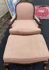 fabric ottoman chair arm for sale  Ferndale