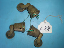 Antique brass castors for sale  HARLOW