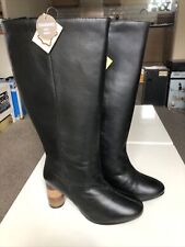 Ladies black leather for sale  BURTON-ON-TRENT