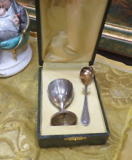 Antique coquetier spoon d'occasion  Expédié en Belgium
