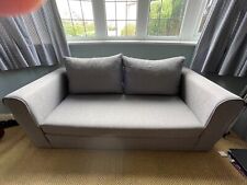 2 seater light grey sofa for sale  OXFORD
